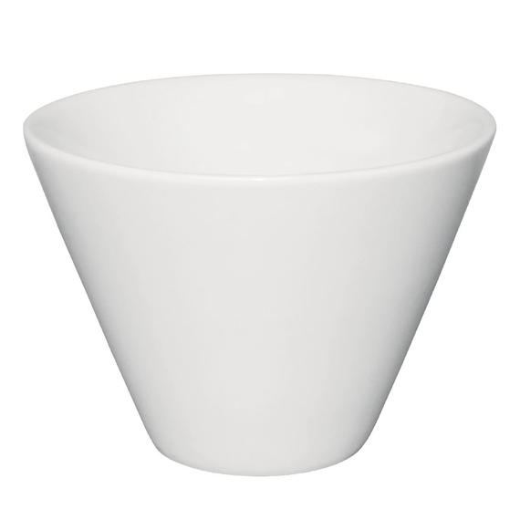 Olympia Whiteware konische Auflaufförmchen weiß 7cm (12 Stück)