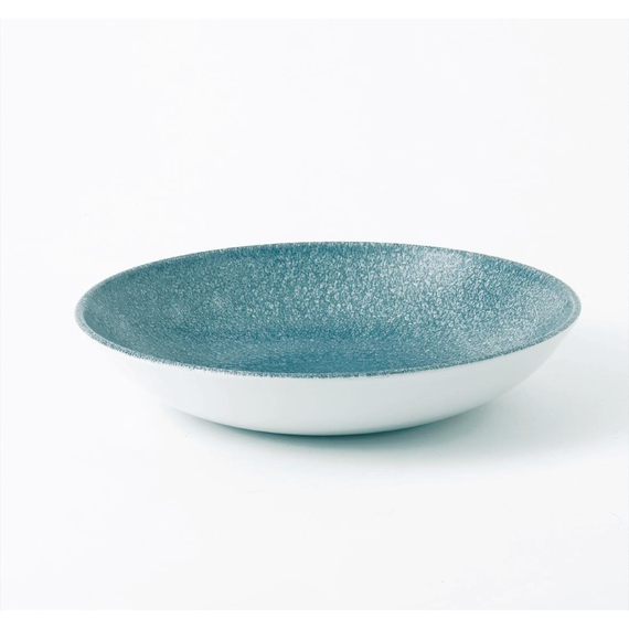 Churchill Studio Prints Raku-Coupé-Schüssel, rund, Topasblau, 248 mm, (12 Stück)