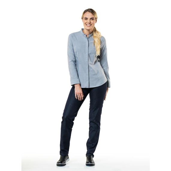 Chaud Devant Nordic Grau Damen Kochjacke Größe L
