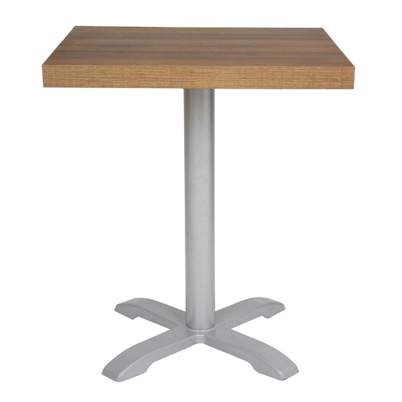 Bolero quadratische Tischplatte Eiche rustikal 70cm