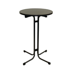 Monaco runder Stehtisch Metall grau 80cm