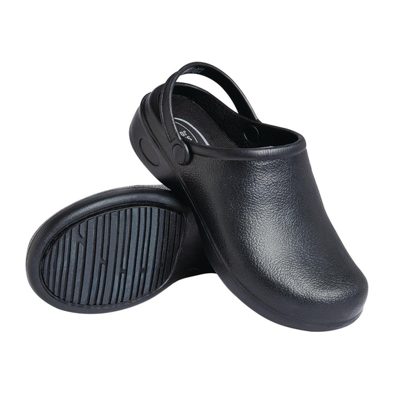 Nisbets Essentials Küchenclogs schwarz 42/43