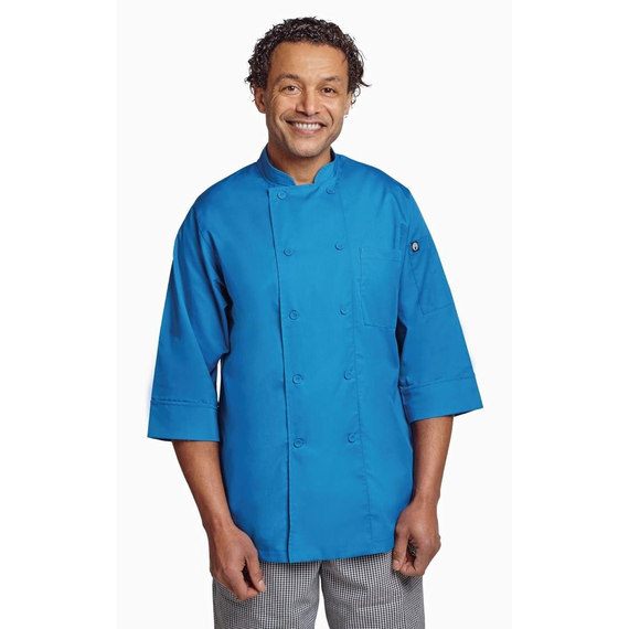 Chef Works Unisex Chefs Jacke Blau L