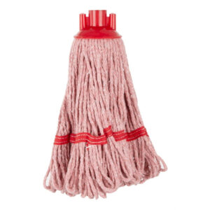 Jantex Deck-Wischmop Kopf Rot Gestreift 200g