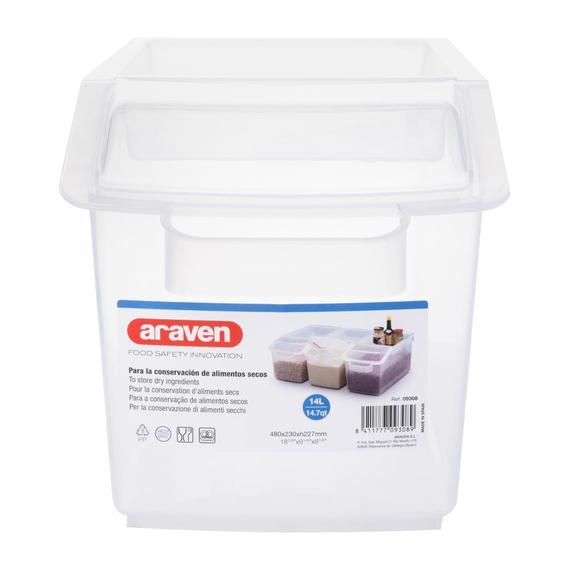 Araven Koala Zutatenbehälter 14Ltr