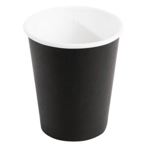 Fiesta Coffee To Go Becher 230ml schwarz x50 (50 Stück)