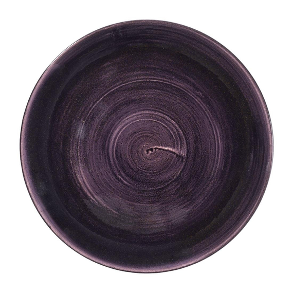 Churchill Stonecast Patina Deep Purple Coupé-Teller, 288 mm, (12 Stück)