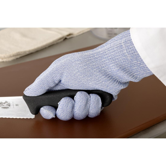 Schnittfester Handschuh blau M