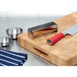Vogue Edelstahl Terrinenform 13,5 x 3,5 x 4,5cm