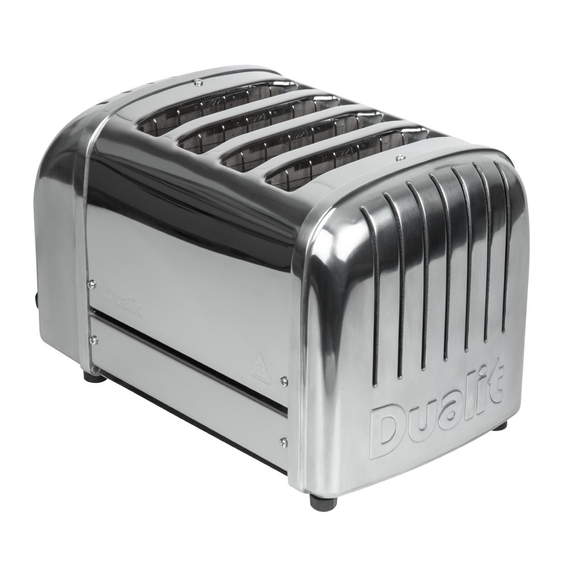 Dualit Kombi-Toaster 42174 Edelstahl 4 Schlitze
