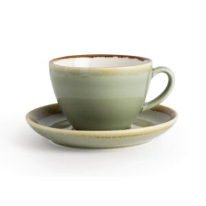 Olympia Kiln Cappuccinotassen Moos 34cl (6 Stück)