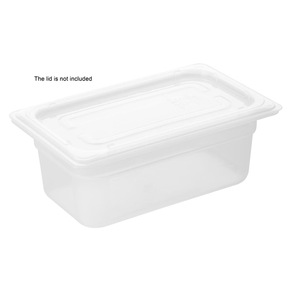 Nisbets Essentials Polypropylen 1/4 Gastronormbehälter 100mm