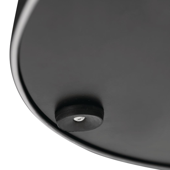 Bolero runder Tischfuß Edelstahl 68cm hoch