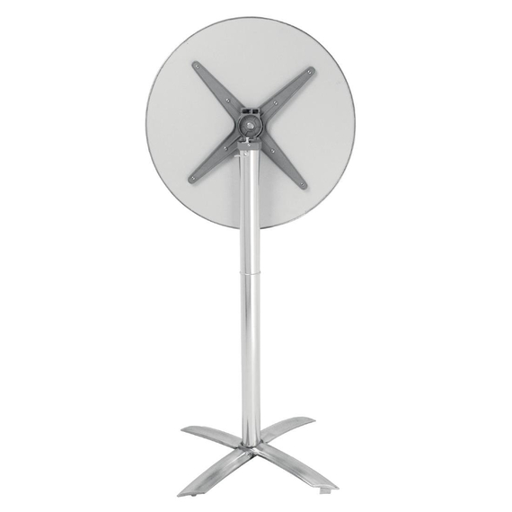 Bolero runder klappbarer Stehtisch Edelstahl 60cm