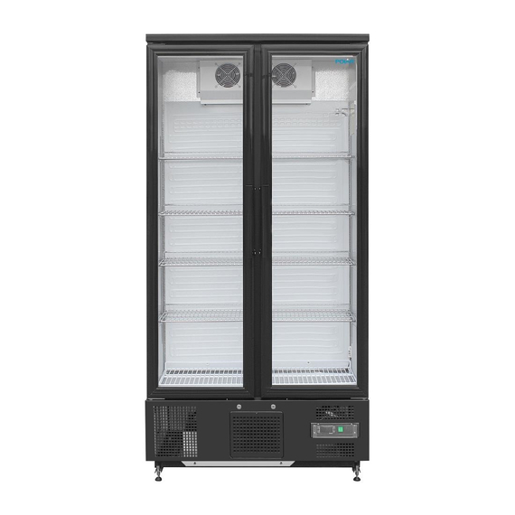 Polar Serie G Barkühlschrank hoch 2 Klapptüren