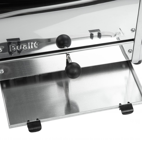 Dualit Kombi-Toaster 42174 Edelstahl 4 Schlitze
