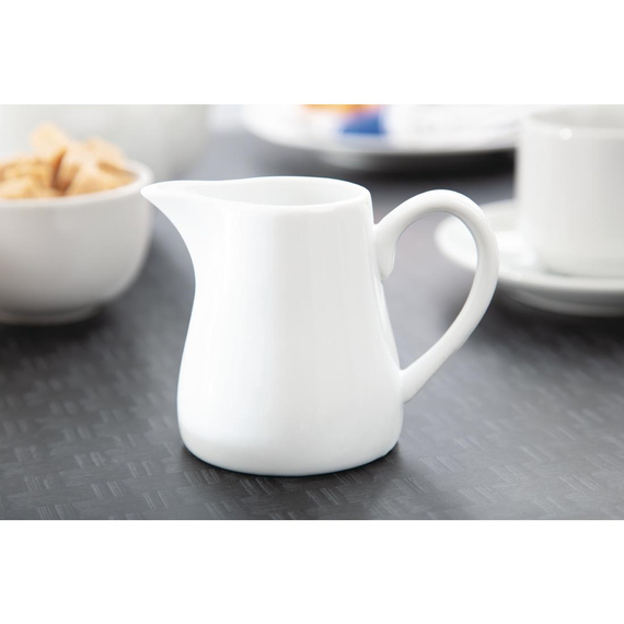 Olympia Whiteware Milchkännchen mit Henkel 21cl (6 Stück)