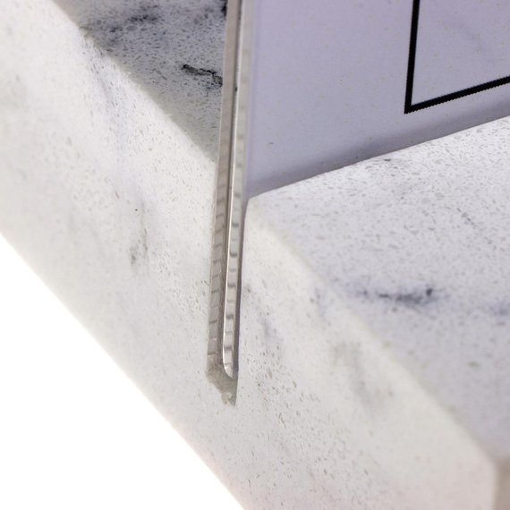 Europel Schilderhalter A5 Polystone weiß