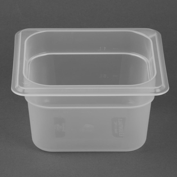 Nisbets Essentials Polypropylen 1/6 Gastronorm Behälter 100mm