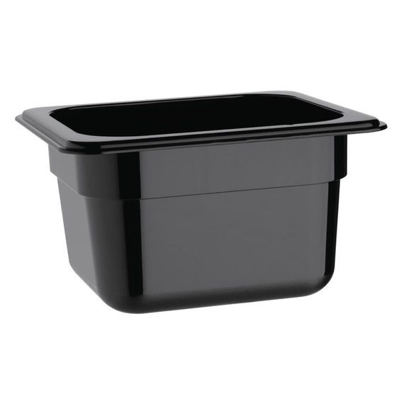 Vogue GN-Behälter GN1/6 schwarz 100mm
