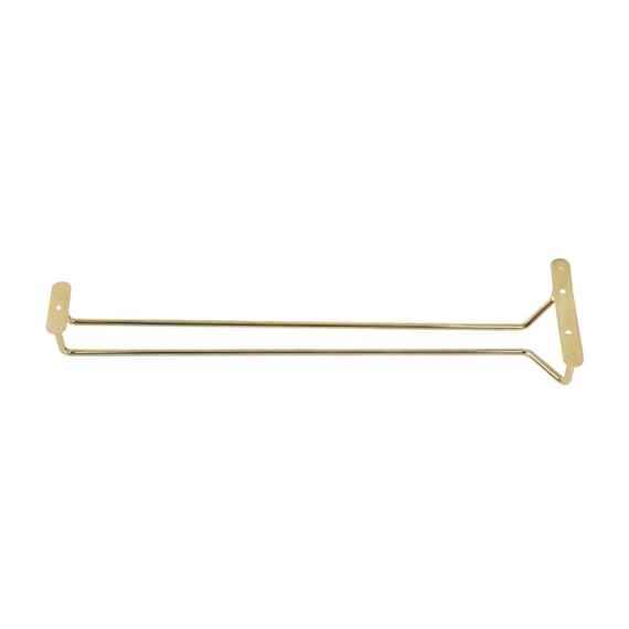 Gläserschiene Messing 41cm