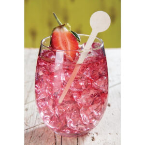 Fiesta Compostable biologisch abbaubare Cocktailrührer aus Holz 10cm (100 Stück)