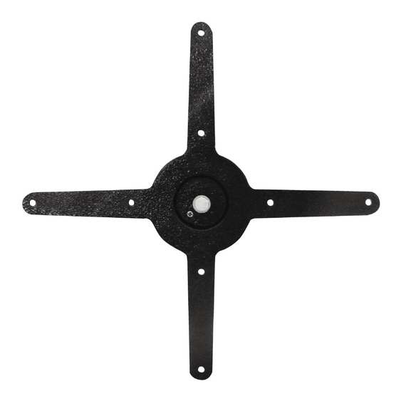 Bolero klassischer Tischfuß Gusseisen 72cm hoch