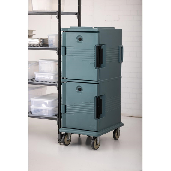 Cambro Doppelter isolierter Lebensmittelcontainer graublau