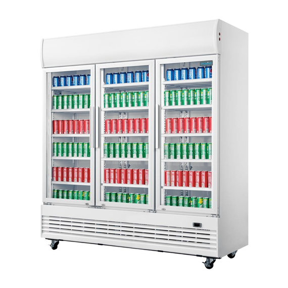 Polar G-Serie Dreitüriger Standkühlschrank