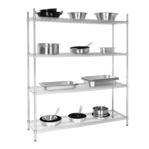 Vogue 4 Reihen Drahtregal-Kit 1525x460mm