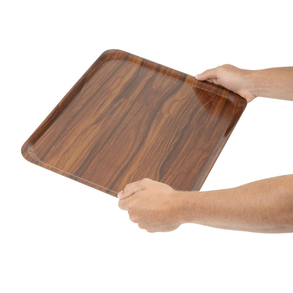 Cambro Capri Tablett Walnuss 36x46cm (24 Stück)
