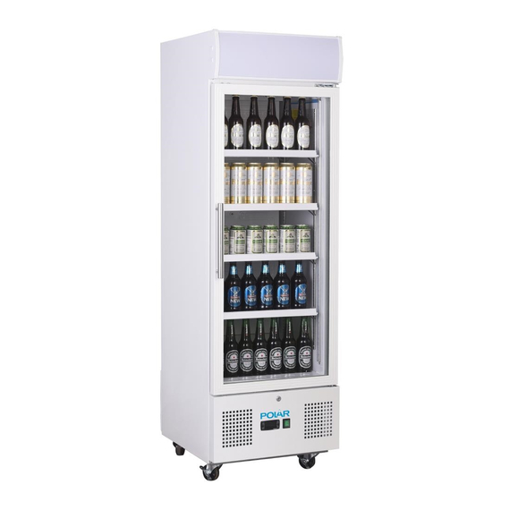 Polar Serie G Displaykühlung 218Ltr