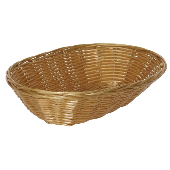Olympia ovale Brotkörbe Polypropylen 23 x 16cm (6 Stück)