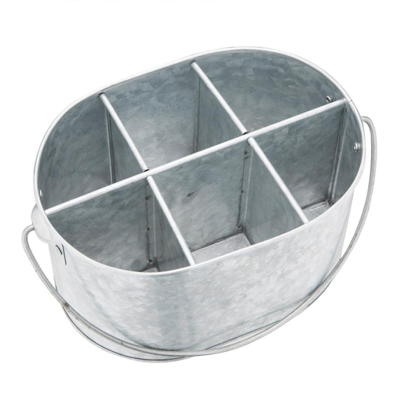 Olympia Table Caddy aus verzinktem Stahl