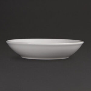 Olympia Whiteware tiefe runde Teller 20,5cm (6 Stück)