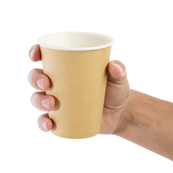 Fiesta Recyclable Coffee To Go Becher 340ml hellbraun x1000 (1000 Stück)