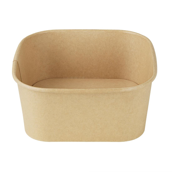 Fiesta Wiederverwendbare quadratische Behälterbasen 1400ml (300 Stück)