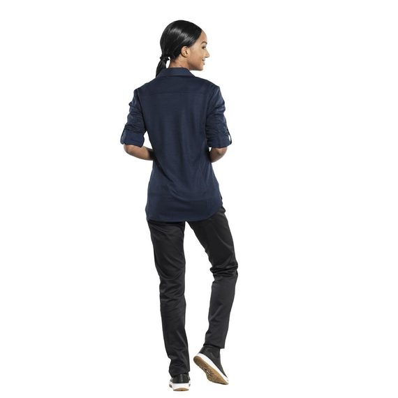 Chaud Devant Damen UFX Bluse, Marineblau, XS