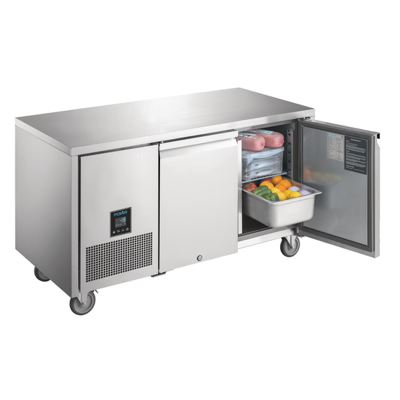 Polar U-Serie Premium zweitürige Gefriertheke 267L