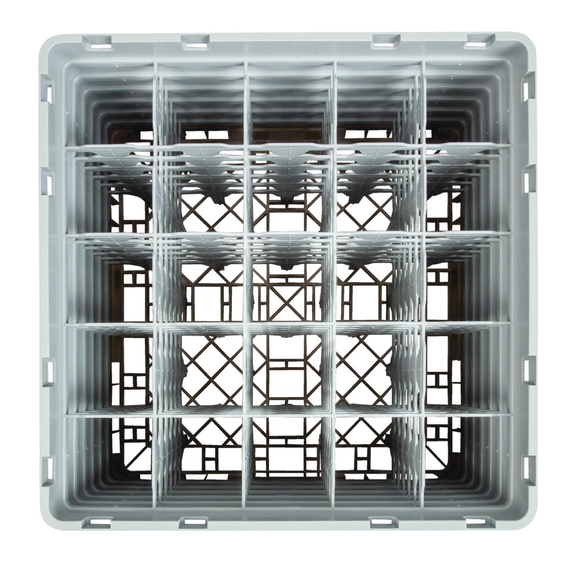 Cambro Gläserspülkorb beige mit 25 Fächern max Glashöhe 29,8cm