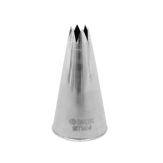 Schneider Spritztülle gezackter Rand 7mm