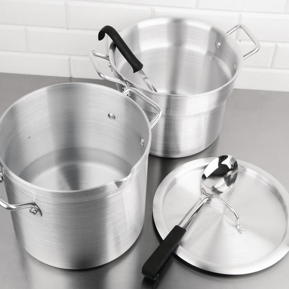 Vogue Doppelkochtopf aus Aluminium 28cm