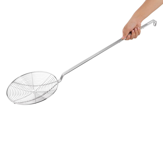 Vogue Schaumkelle Edelstahl 23cm