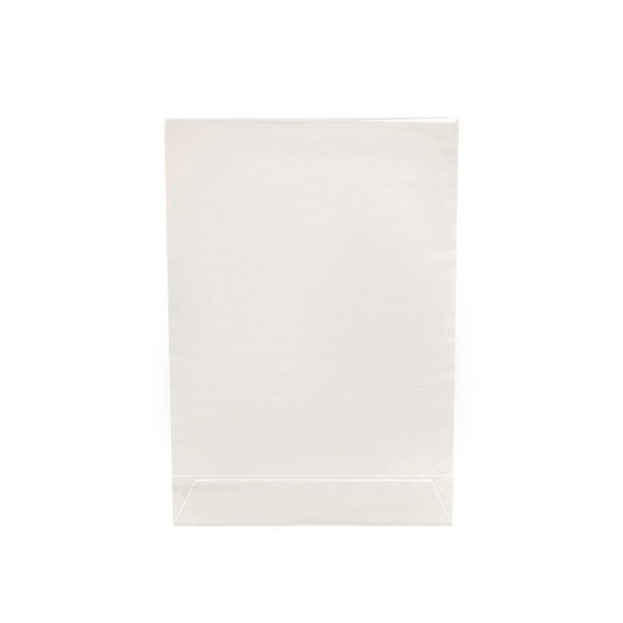 Olympia Tischaufsteller Acryl L-Form A5