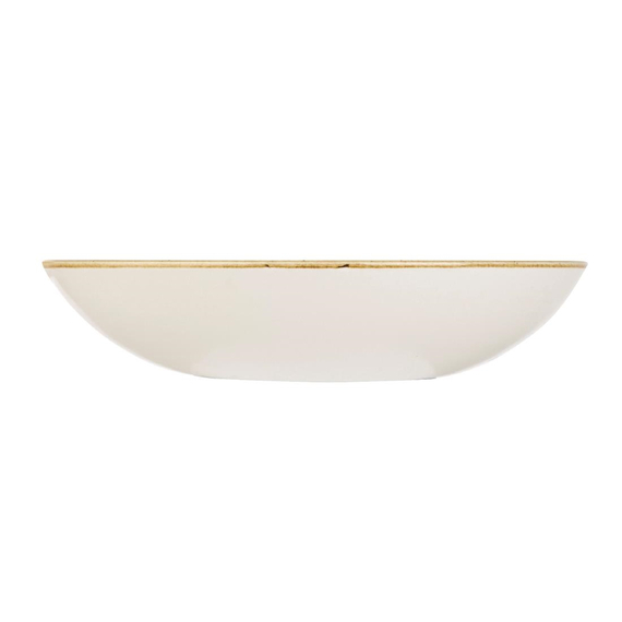 Churchill Stonecast, runde Coupe-Schüssel, Senfkorngelb, 248 mm, (12 Stück)