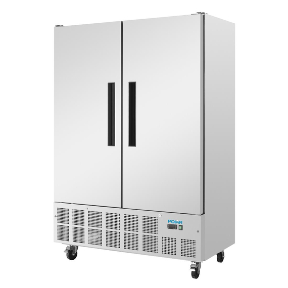 Polar Serie G Slimline Kühlschrank Edelstahl 960L