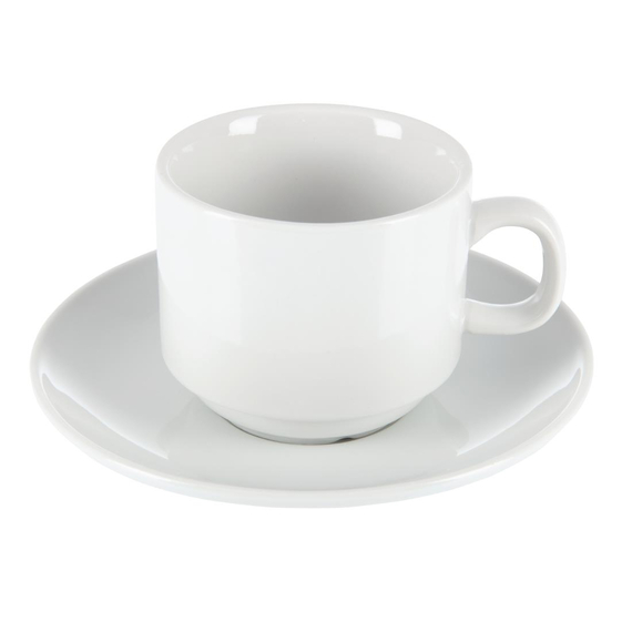 Olympia Whiteware Teetassen 20cl (12 Stück)