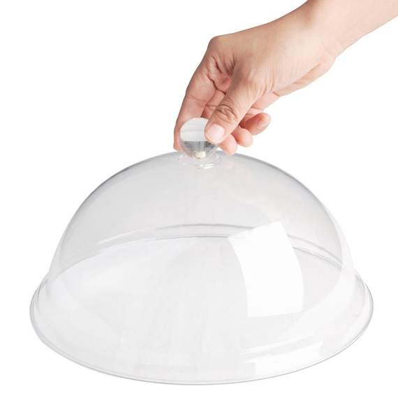 Olympia Kristallon Gewölbte Abdeckung Polycarbonat - 260x115mm