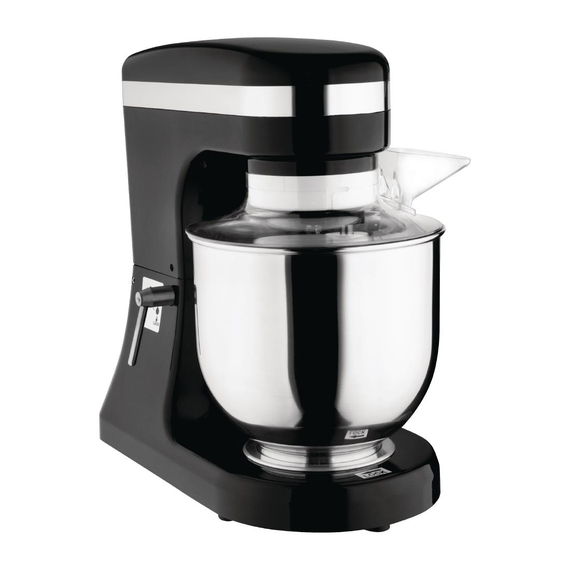 Buffalo Planetenmixer schwarz 7 Liter