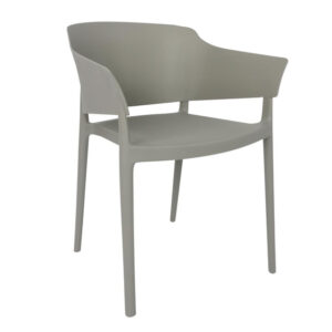 Bolero Lorenzo Cafe Stühle Medium Grau (2 Stück)